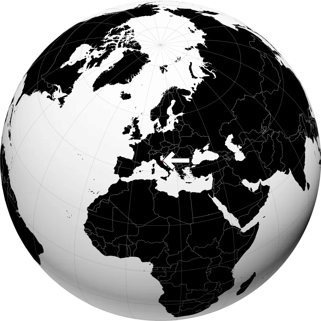 San Marino di globe