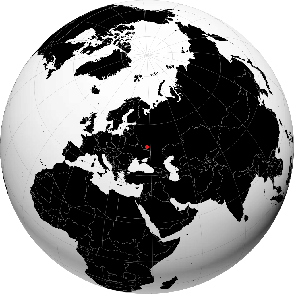 Stary Oskol di globe