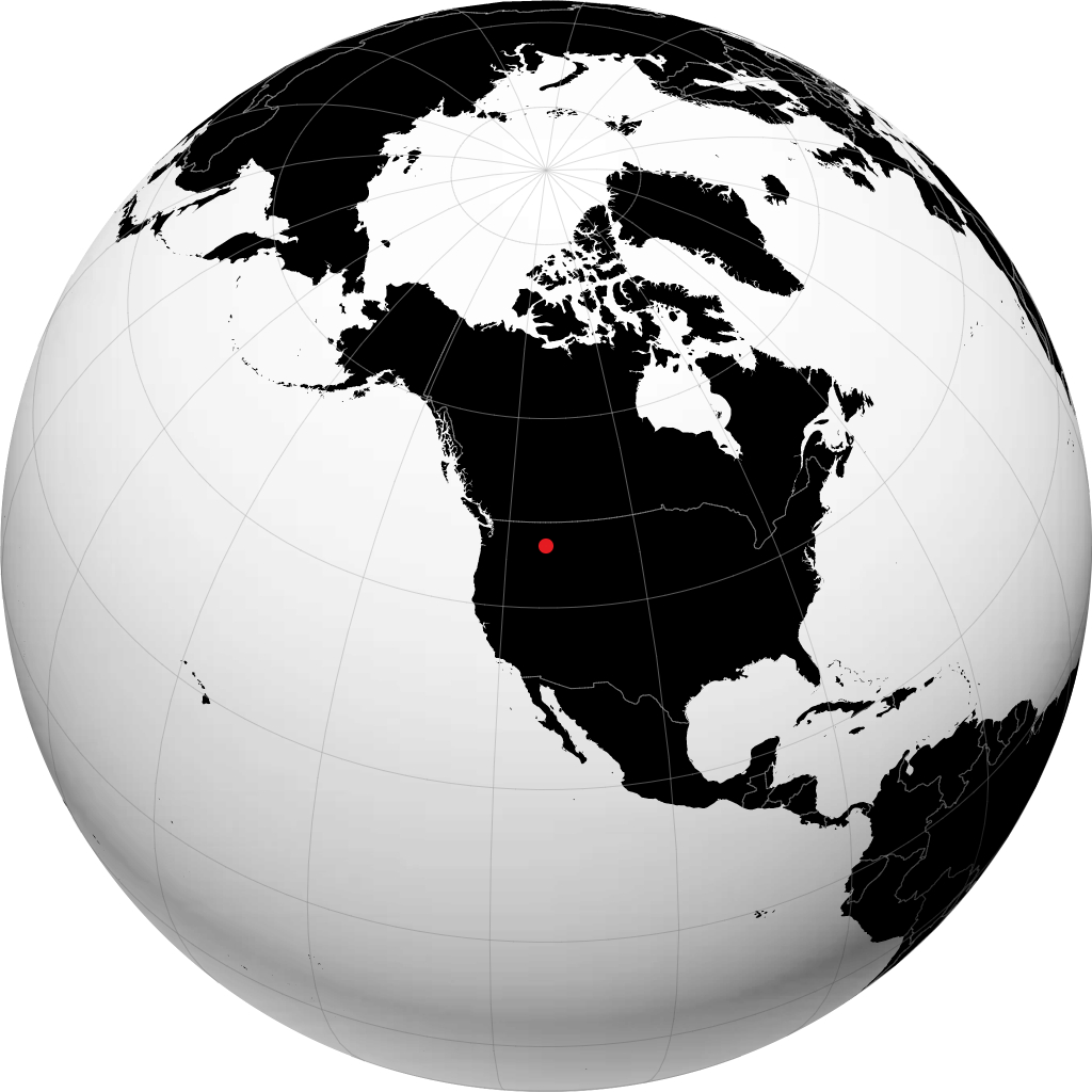 Stevensville di globe