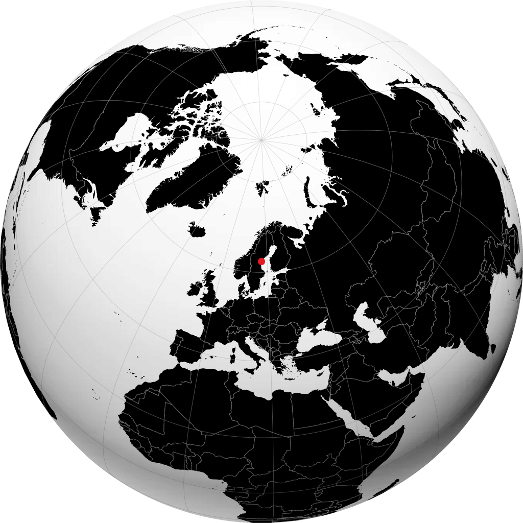 Sundsvall di globe