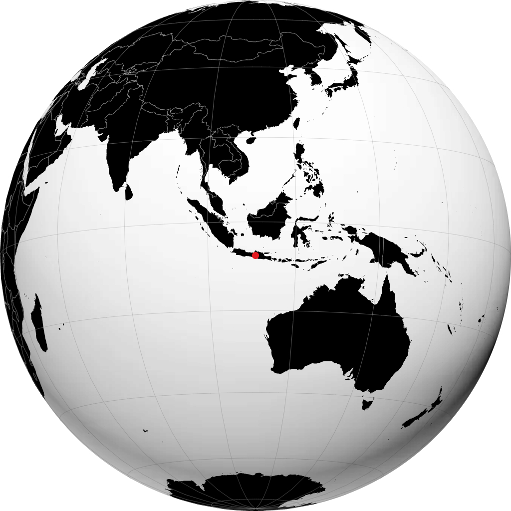 Surakarta di globe
