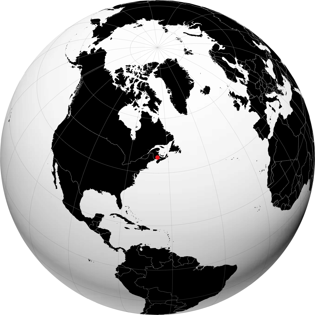Sussex di globe