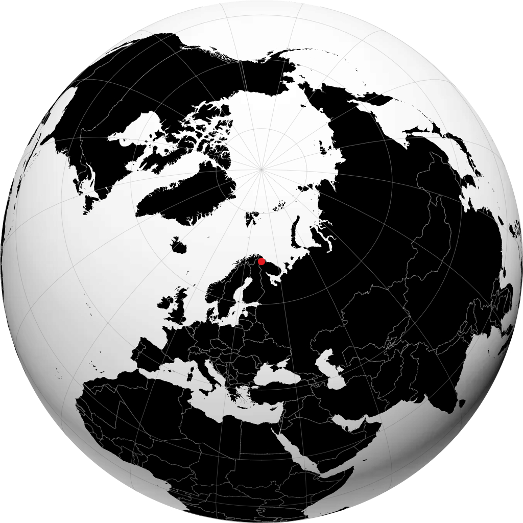 Svanvik di globe