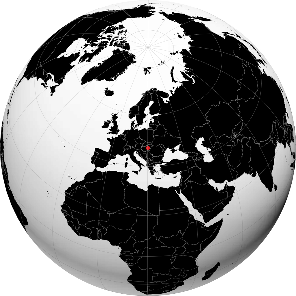 Szolnok di globe