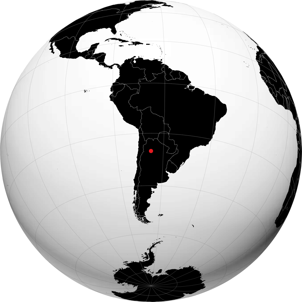 Tafi Viejo di globe