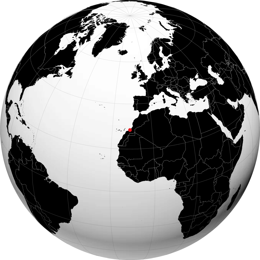 Tan-Tan di globe