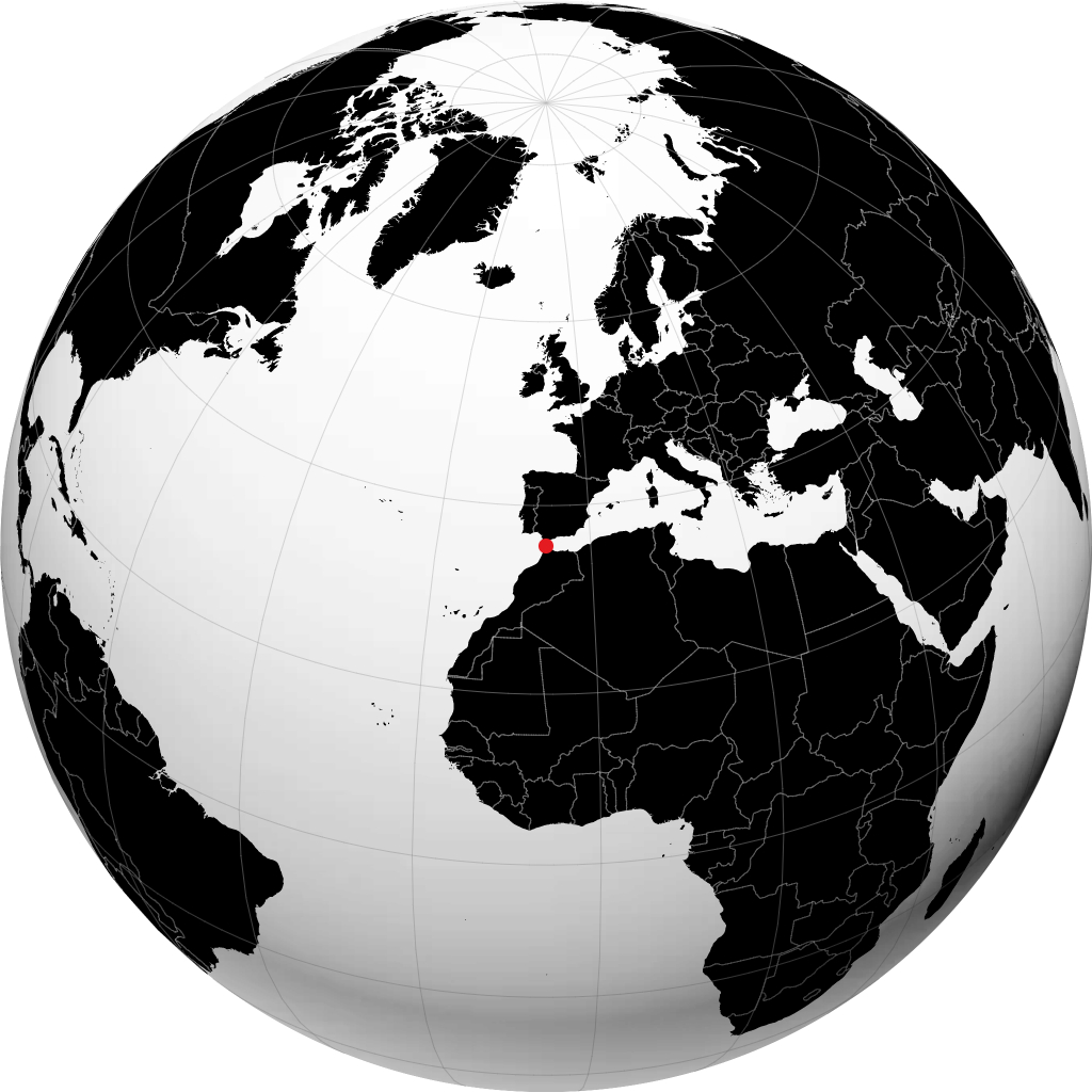 Tangier di globe