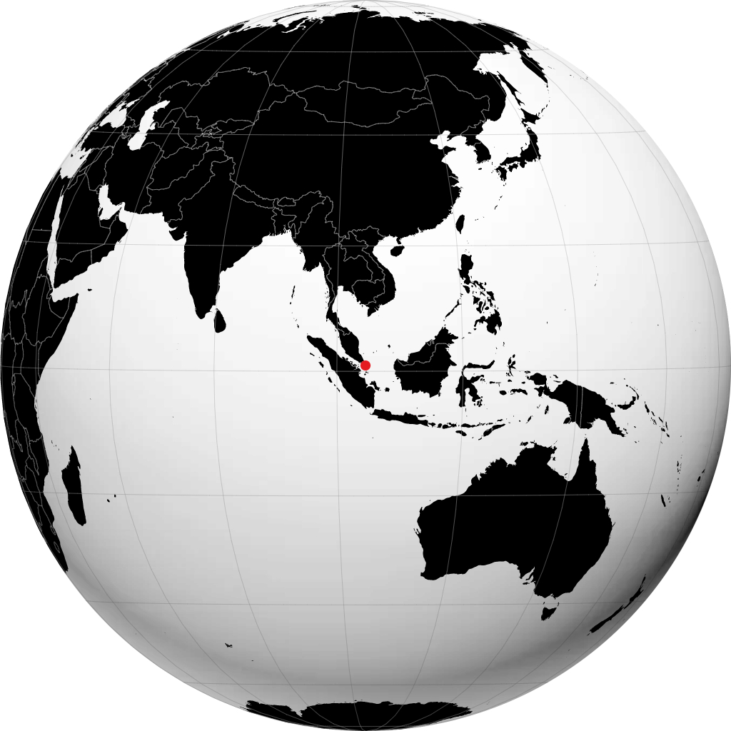 Tanjung Pinang di globe