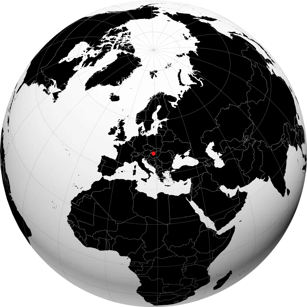 Tatabánya di globe