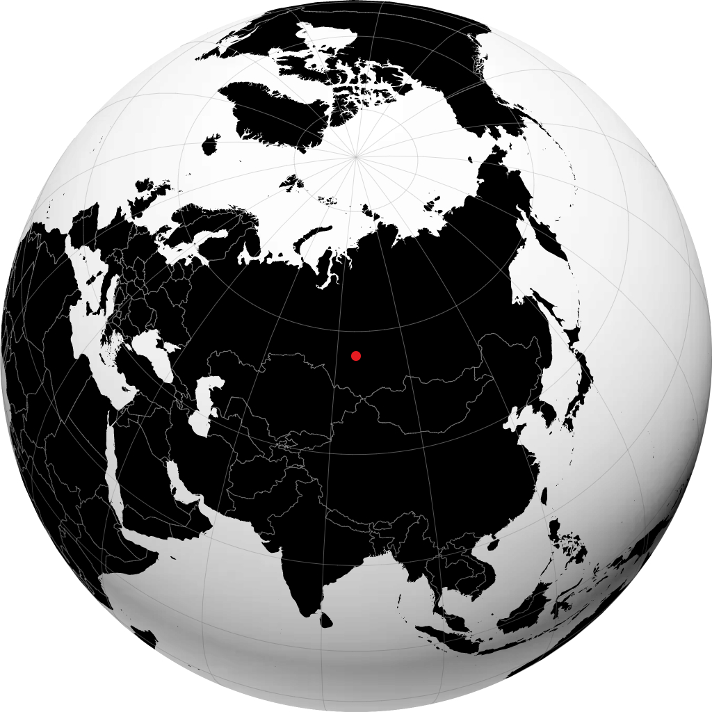 Tayga di globe