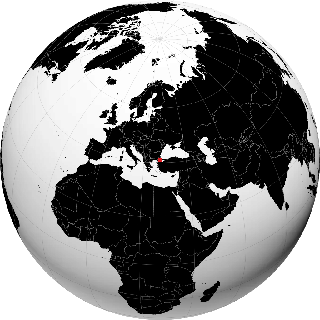 Tekirdağ di globe