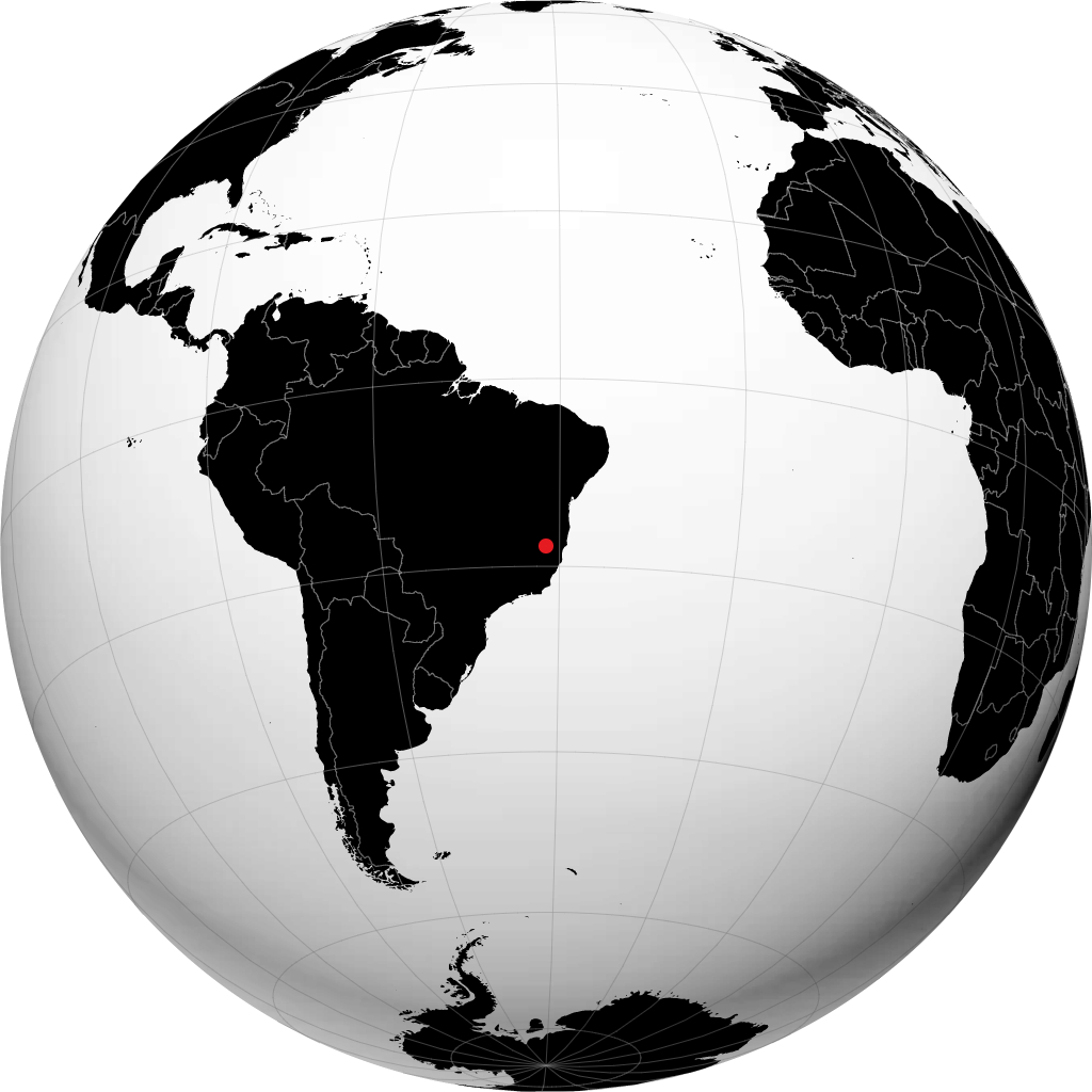 Teófilo Otoni di globe