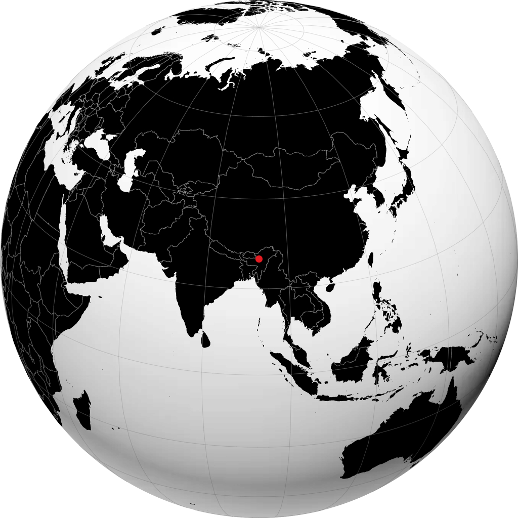 Tezpur di globe