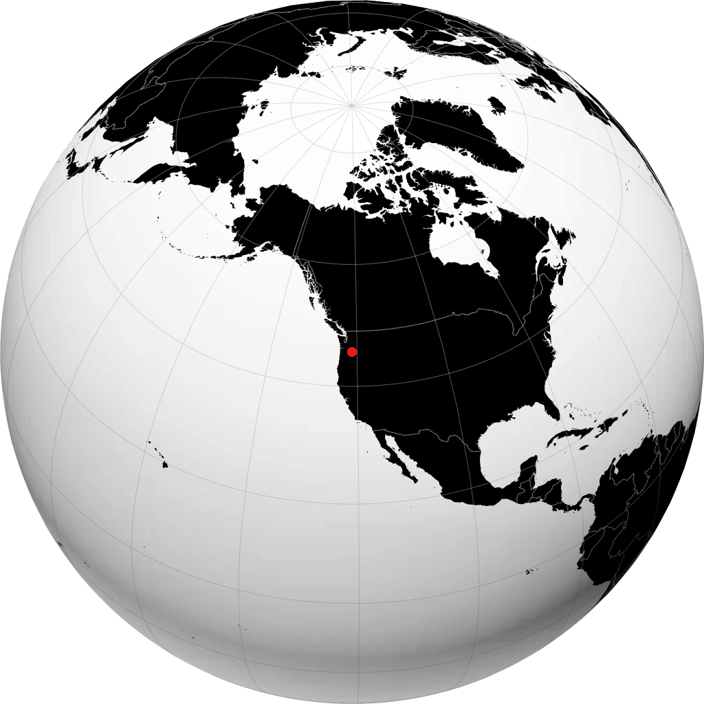 The Dalles di globe