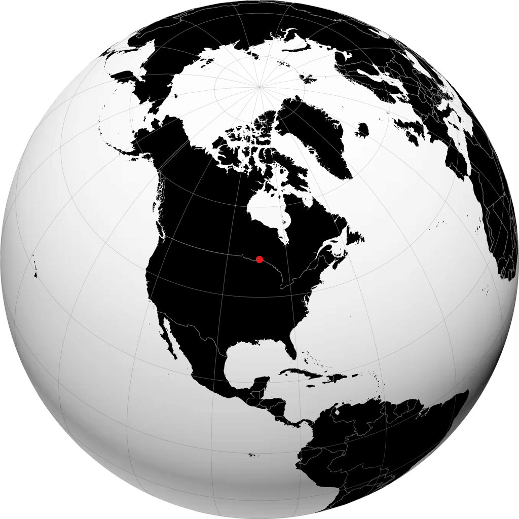 Thunder Bay di globe