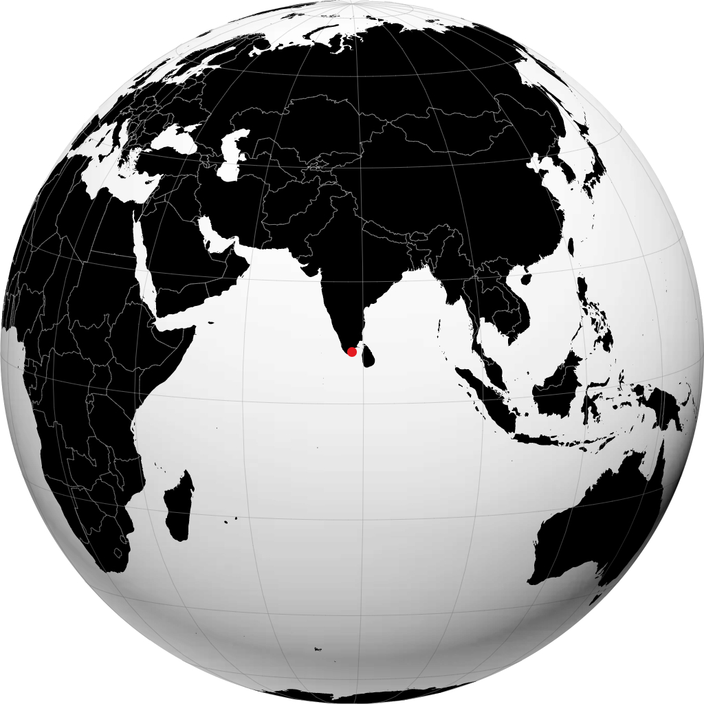 Tiruchchendur di globe