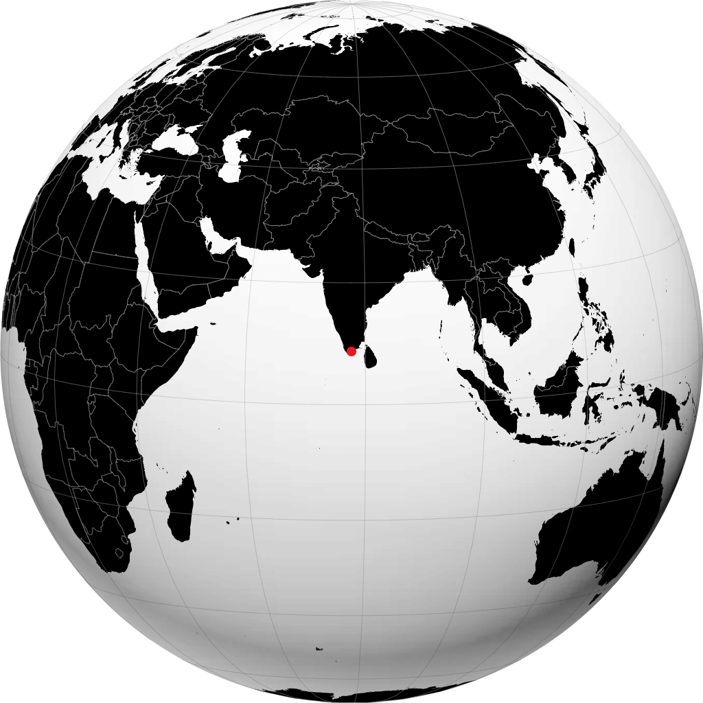 Tirunelveli di globe