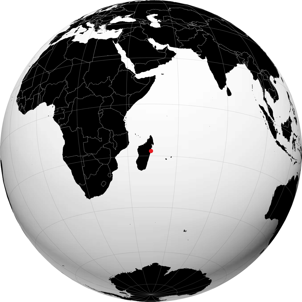 Toamasina di globe