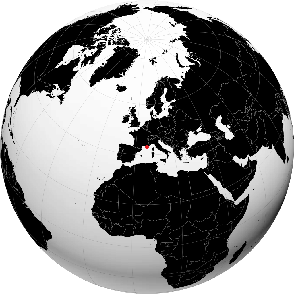 Toulon di globe