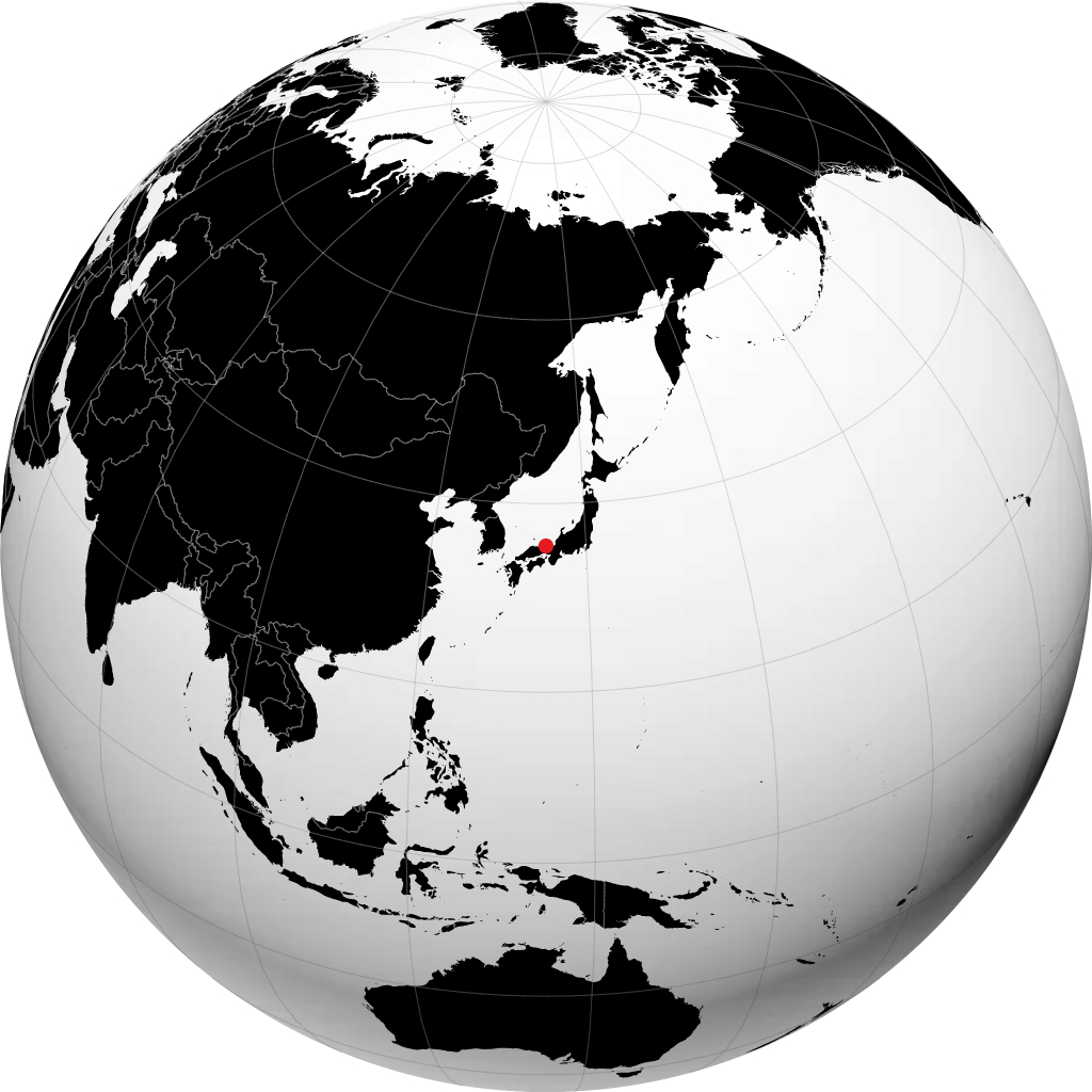 Toyooka di globe