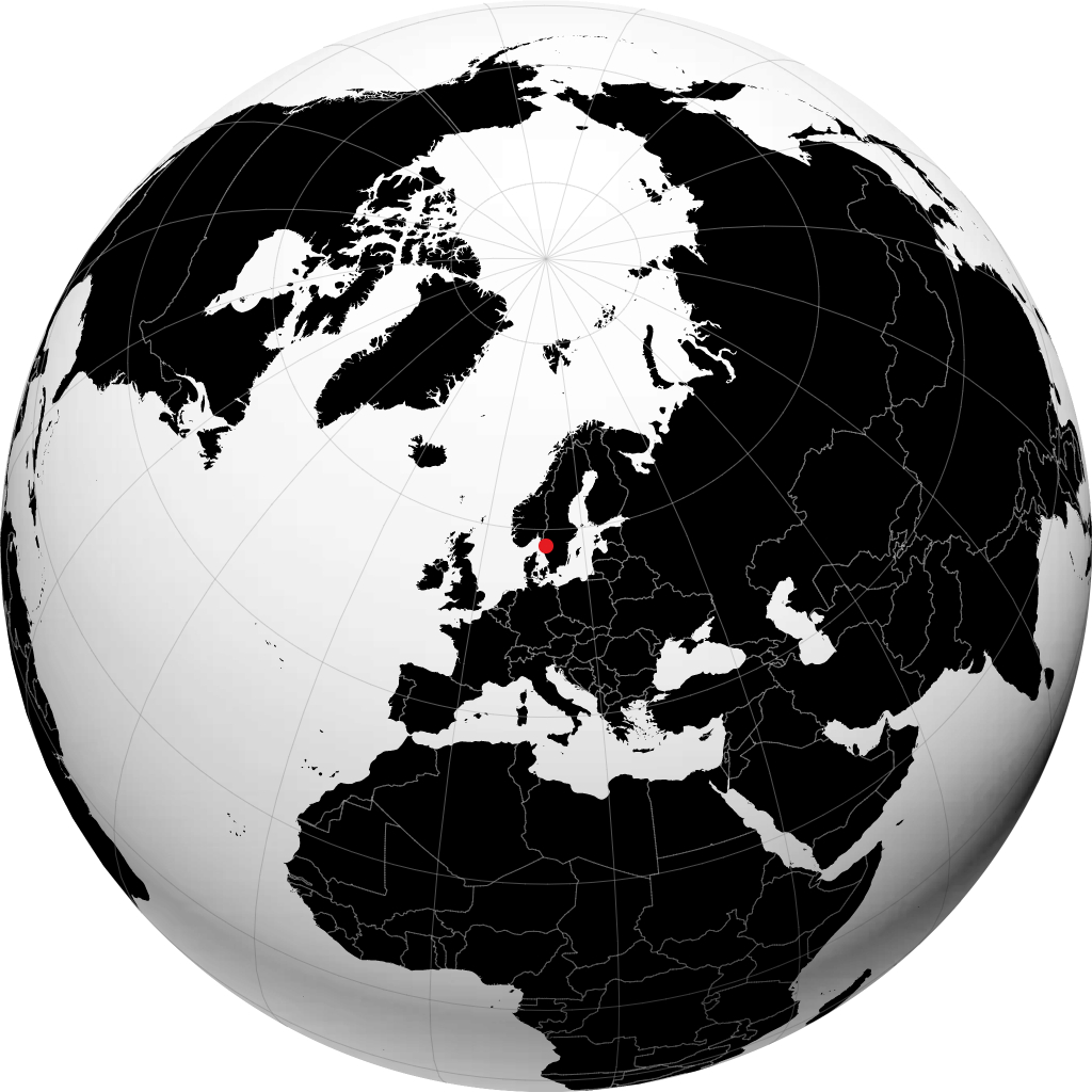 Trollhättan di globe