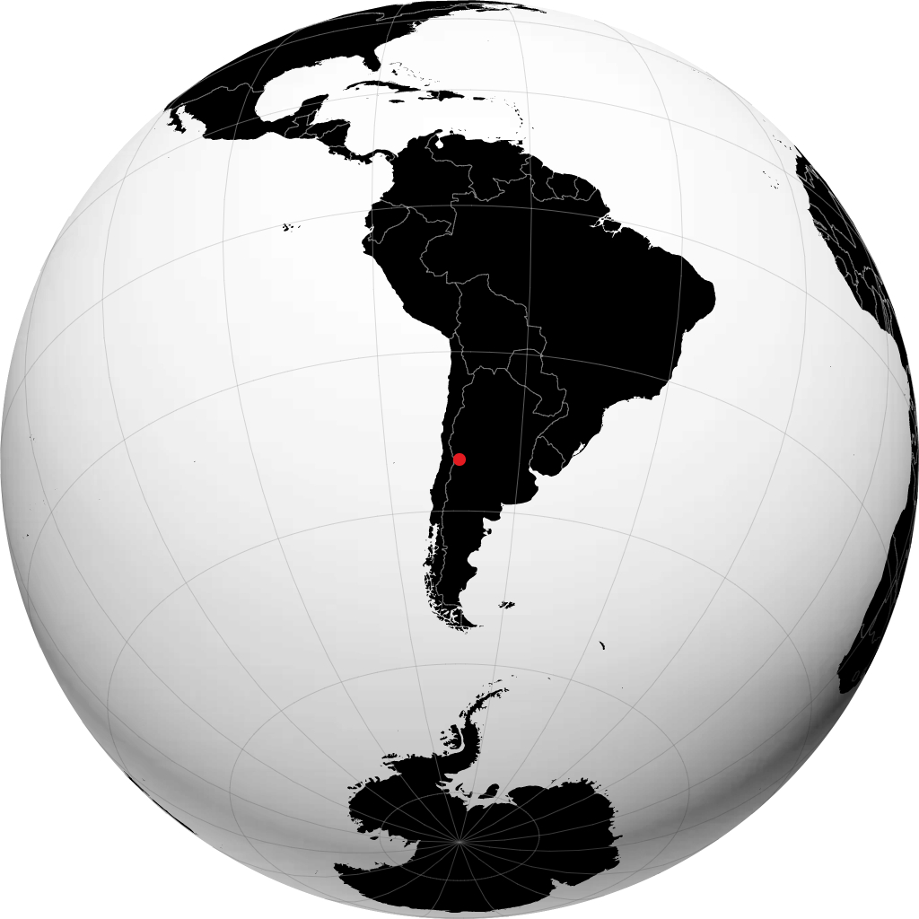Tunuyan di globe