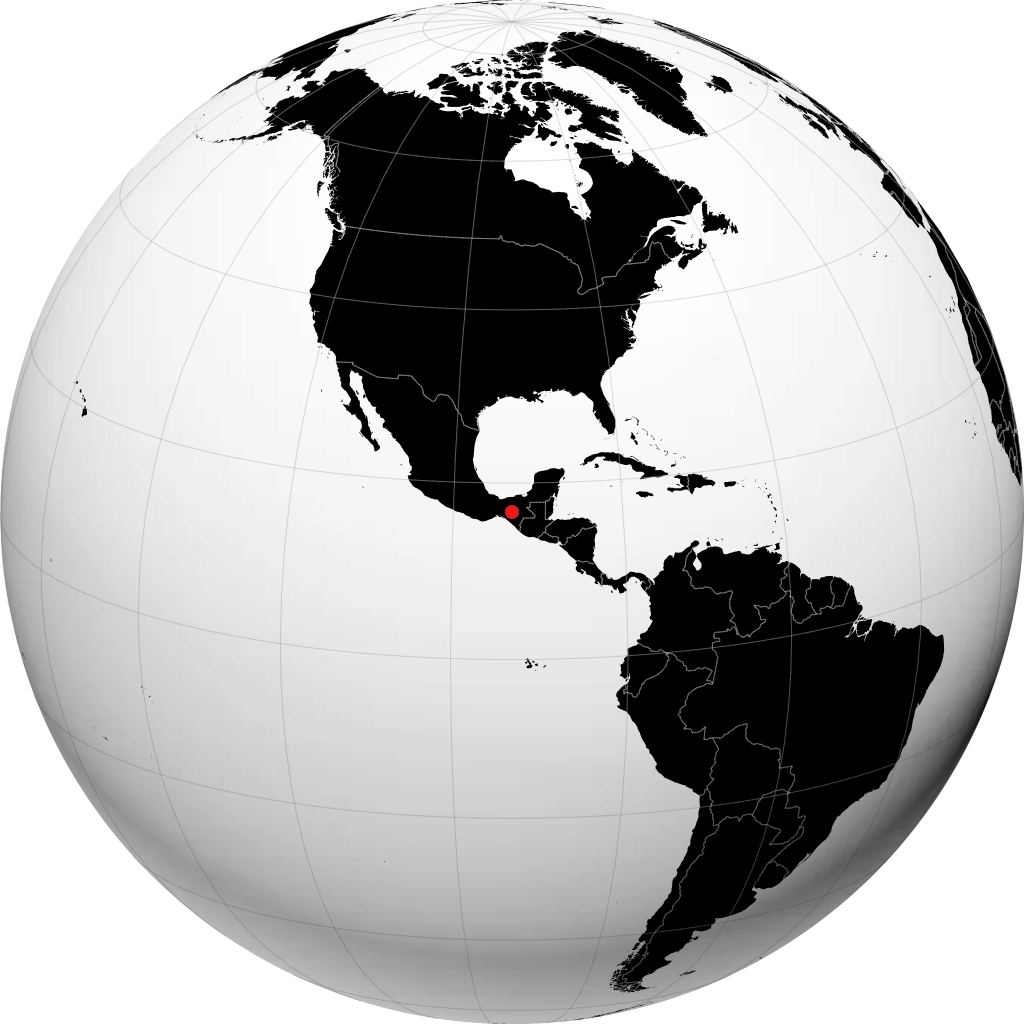 Tuxtla Gutiérrez di globe