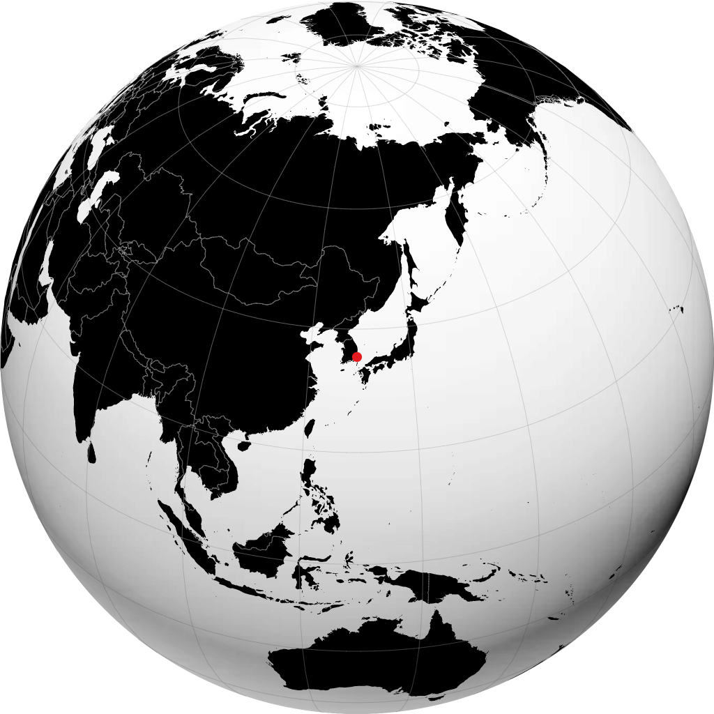 Ulsan di globe