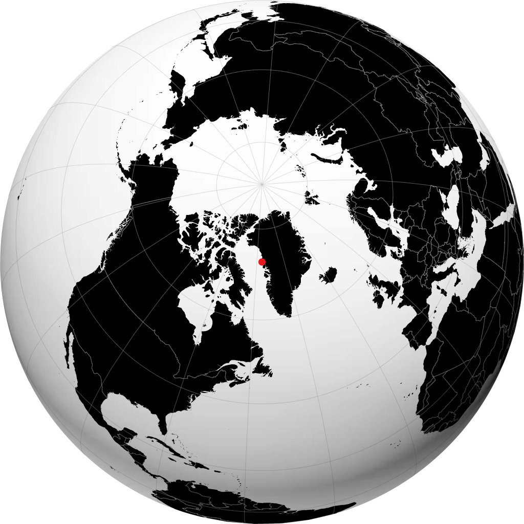 Upernavik di globe