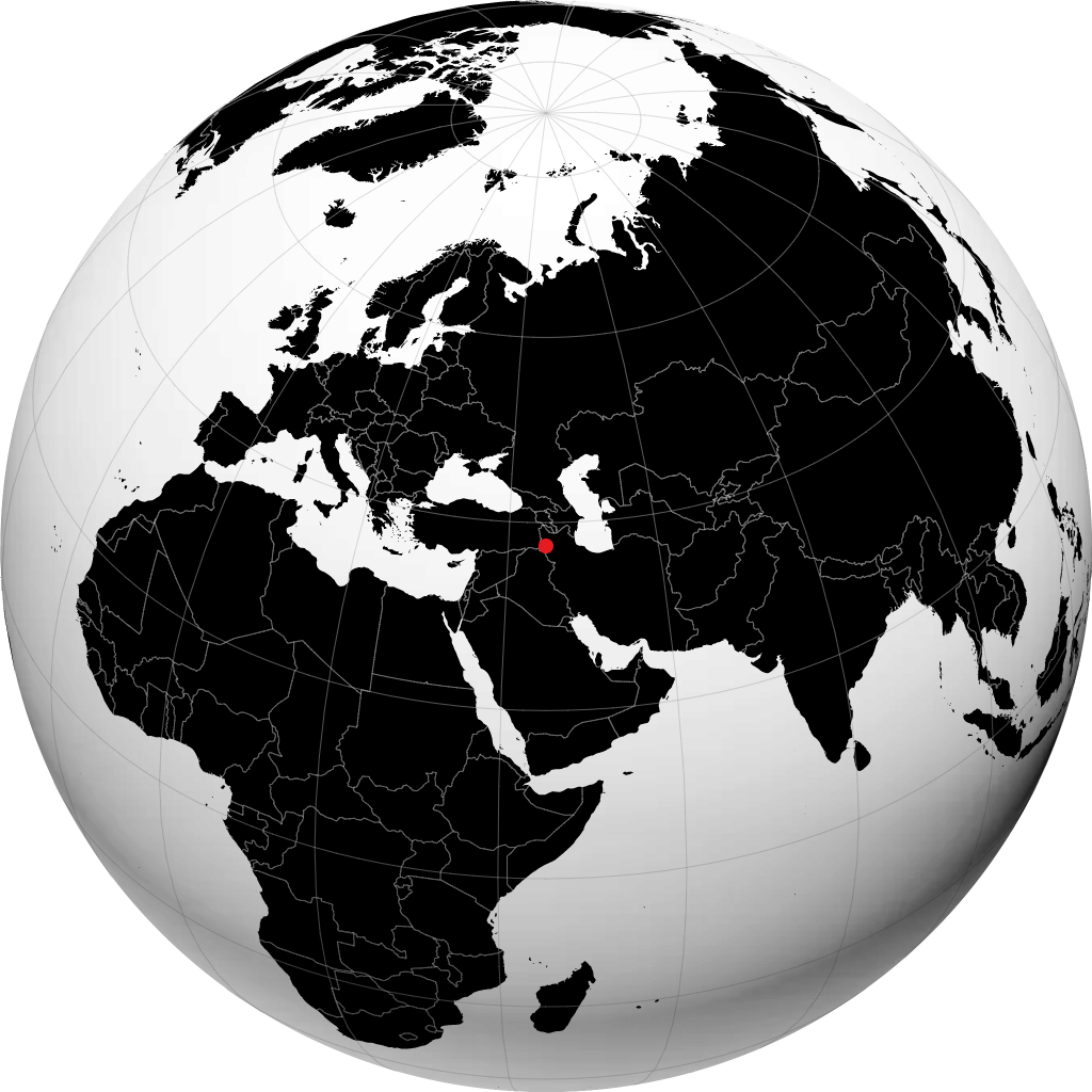 Urmia di globe