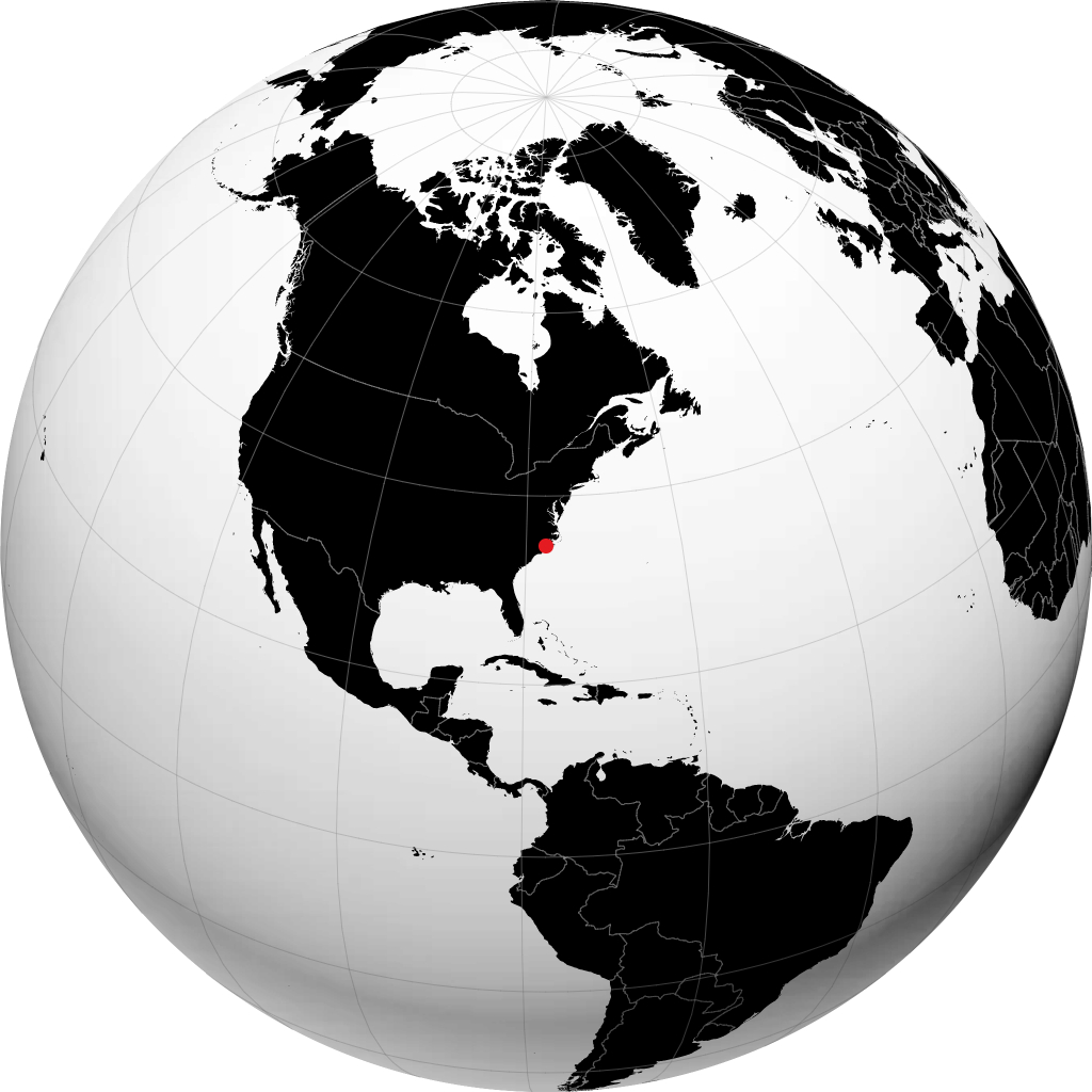 Jacksonville di globe