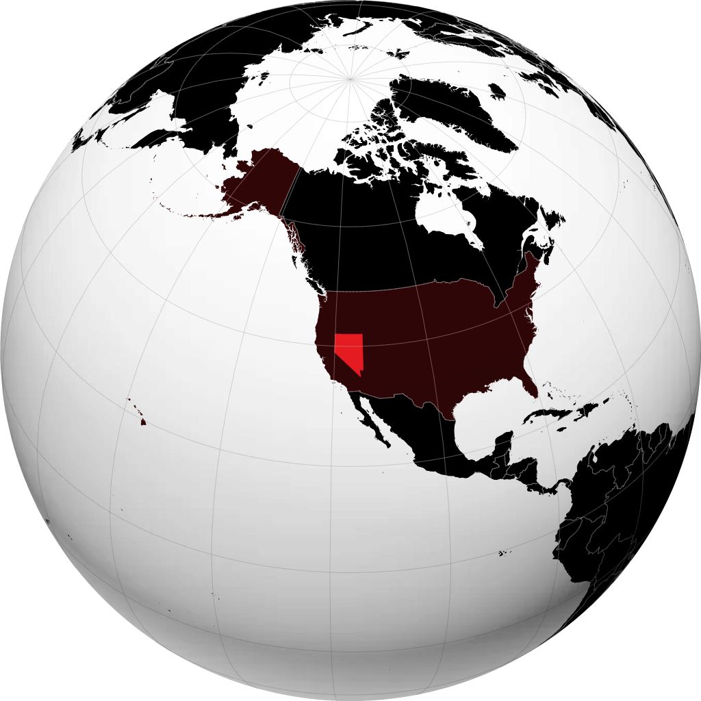 Nevada di globe