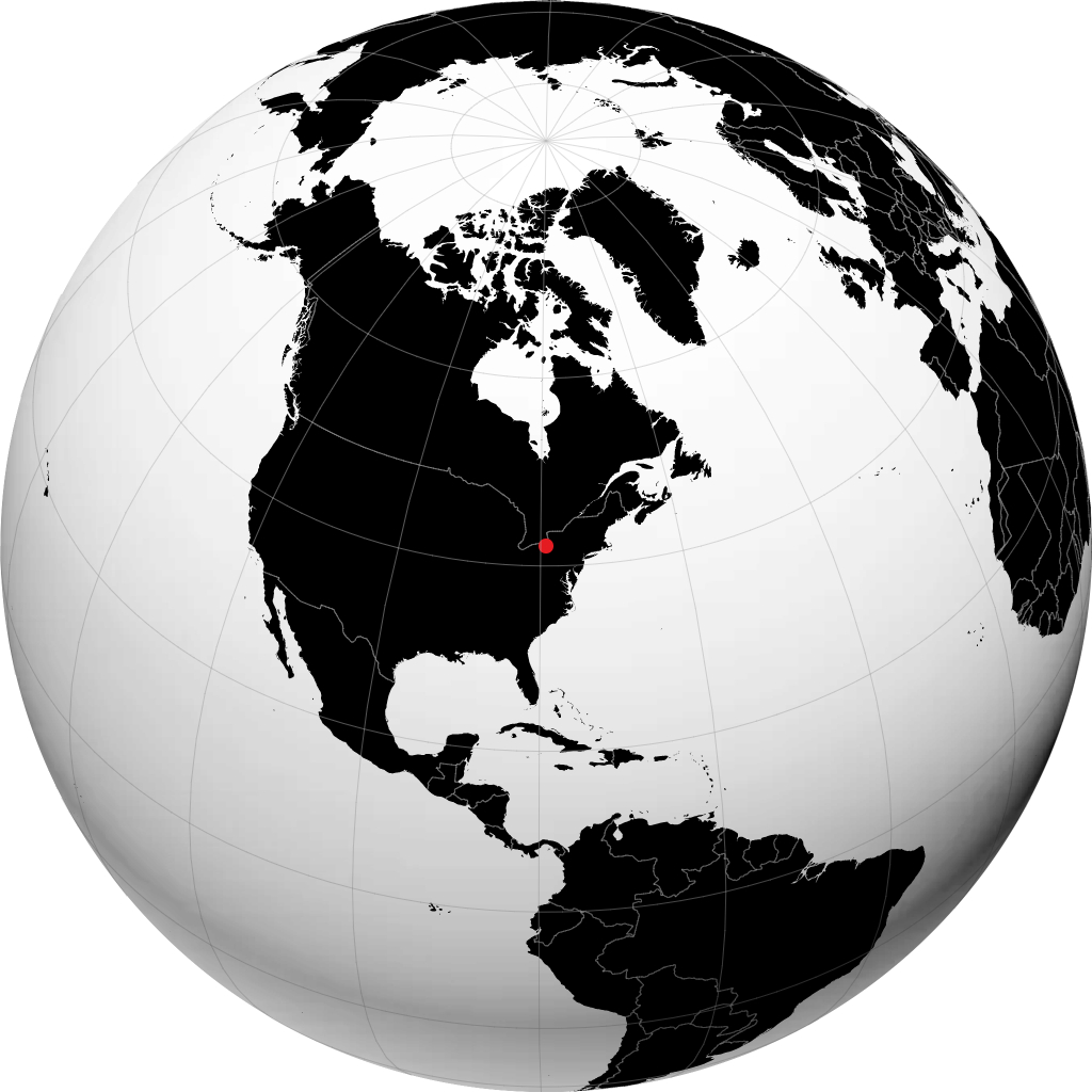 Jamestown di globe