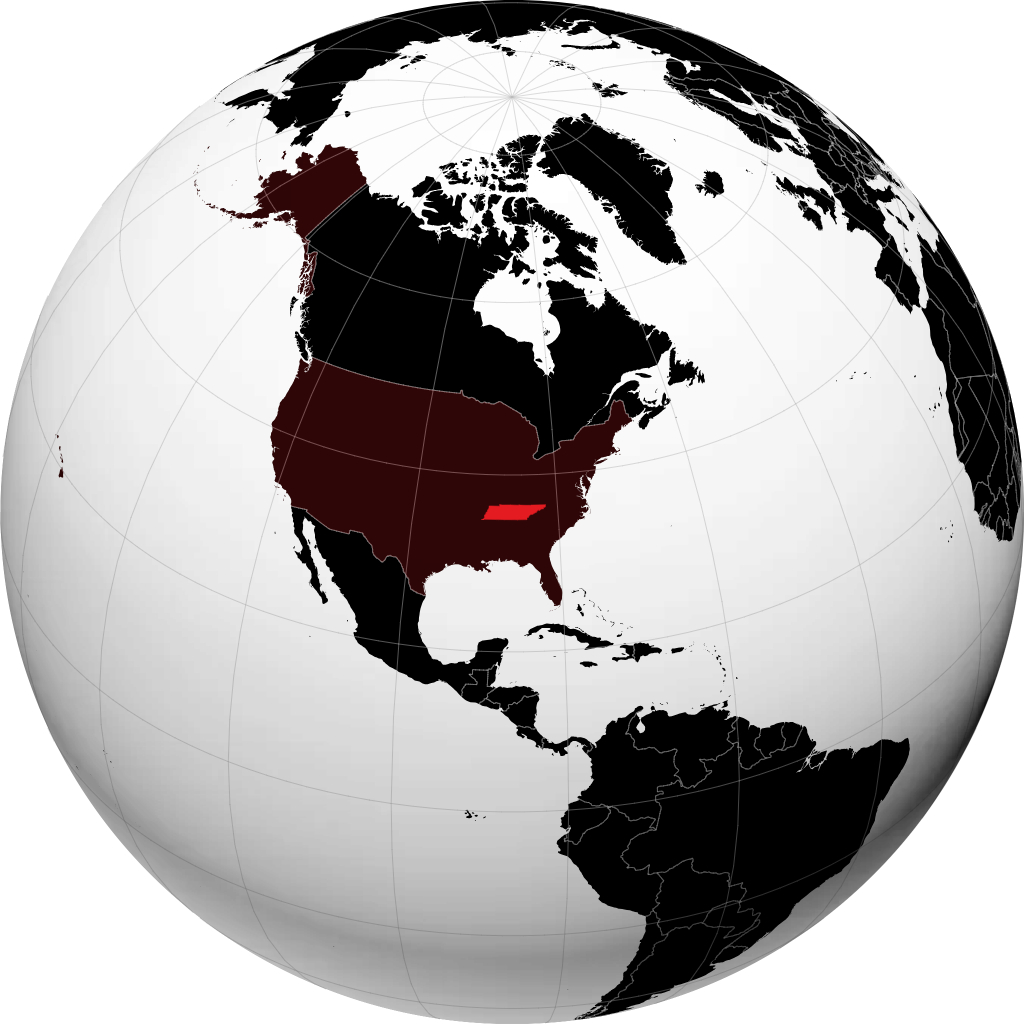 Tennessee di globe