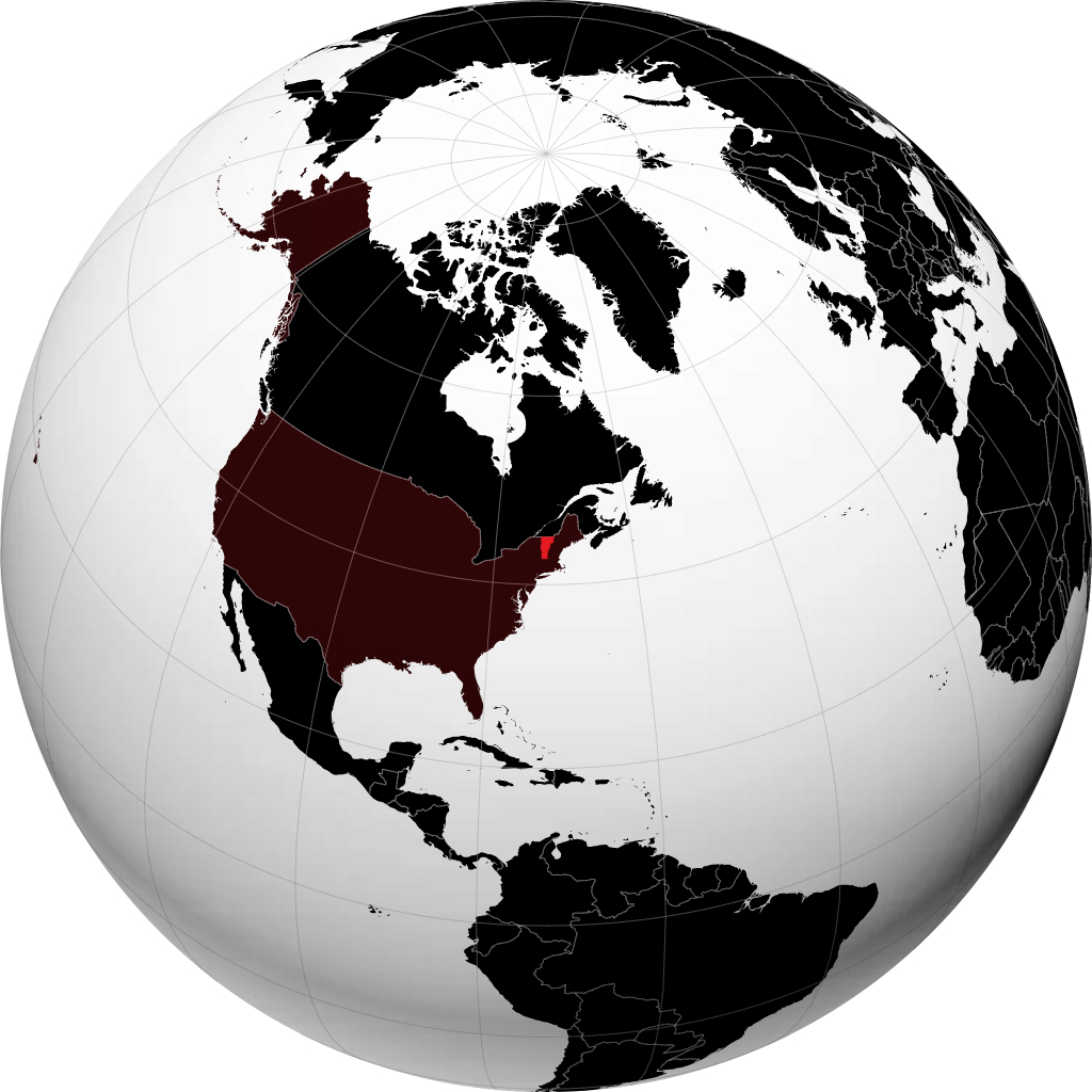 Vermont di globe