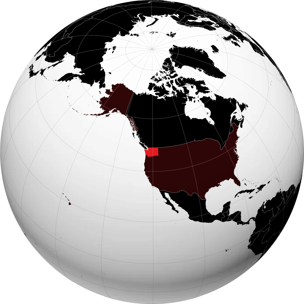 Washington di globe
