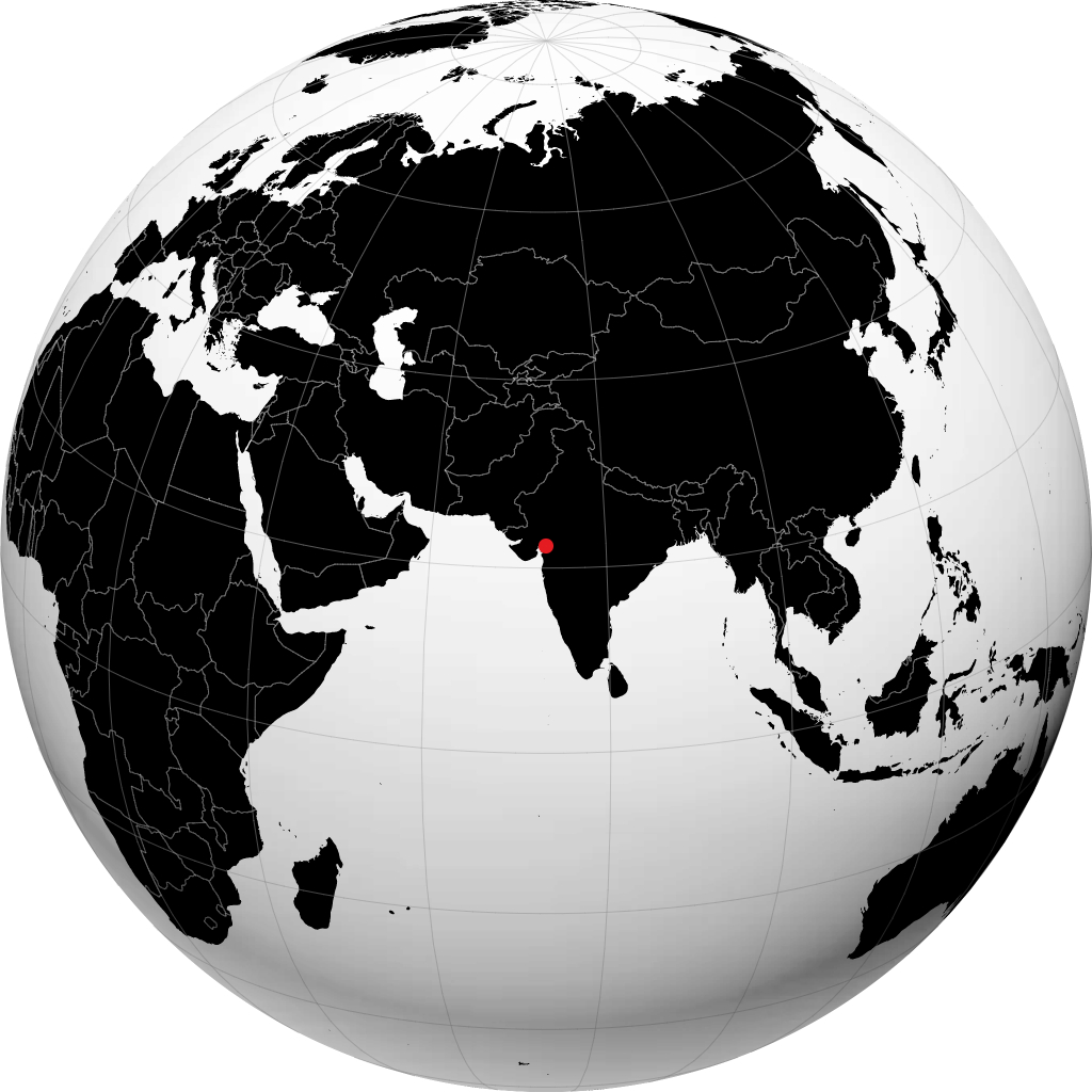 Vadodara di globe