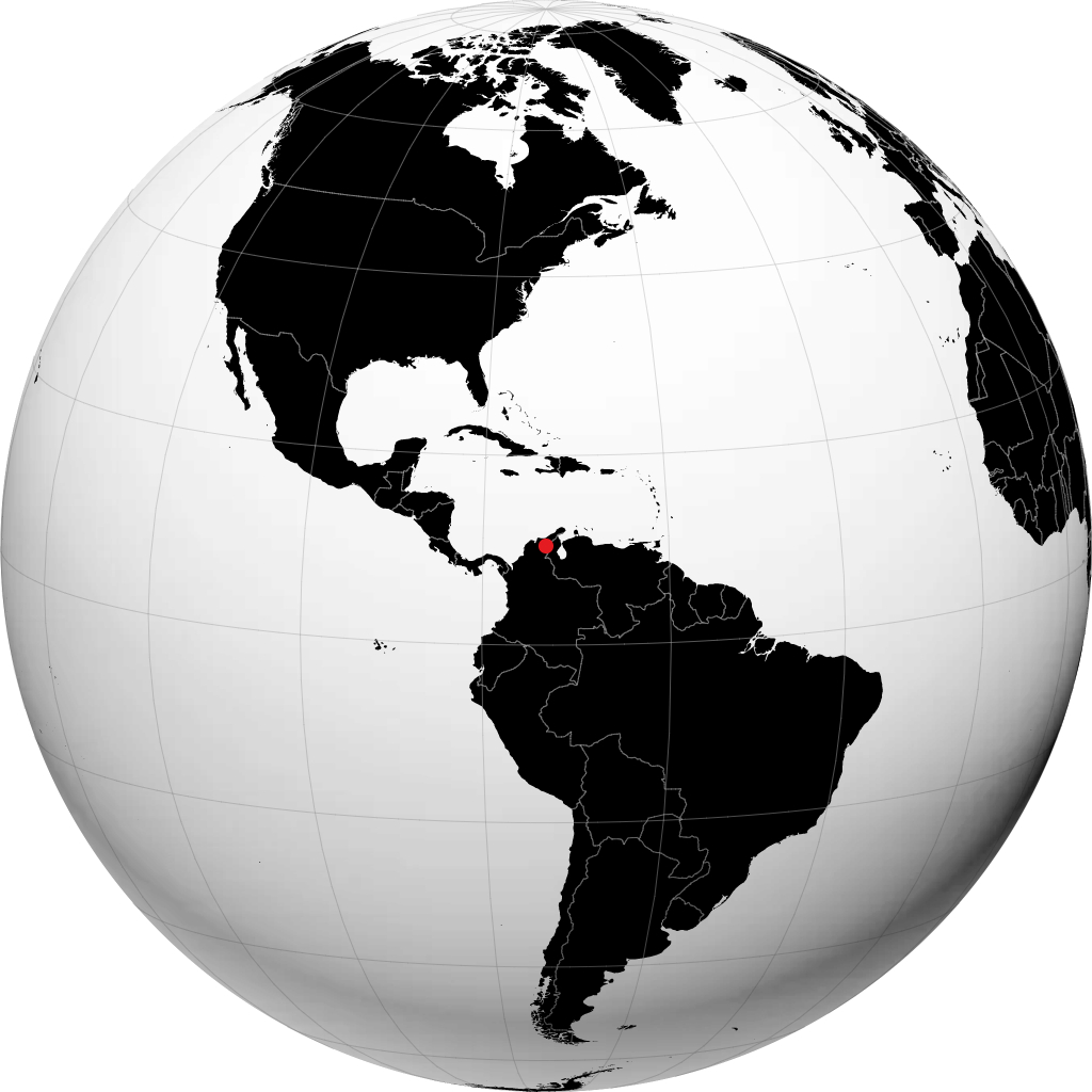 Valledupar di globe