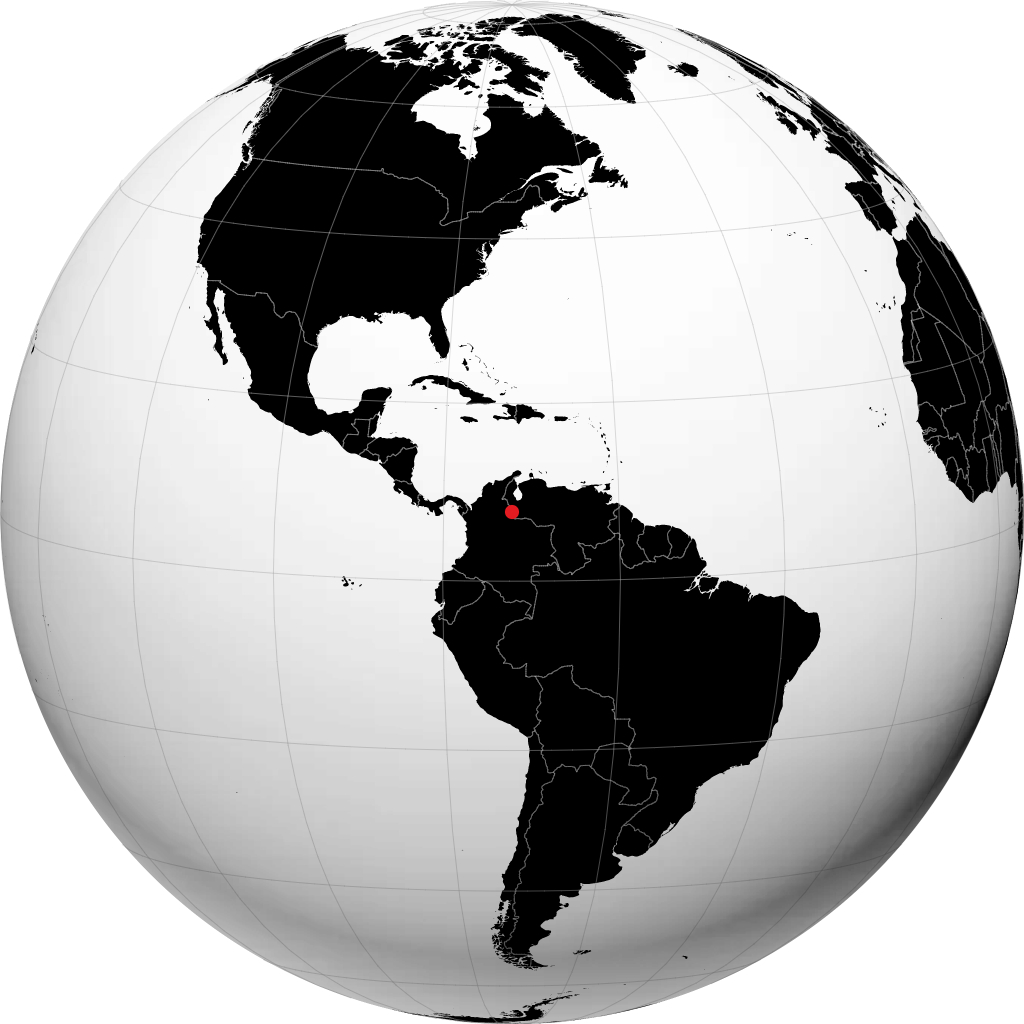 San Cristóbal di globe
