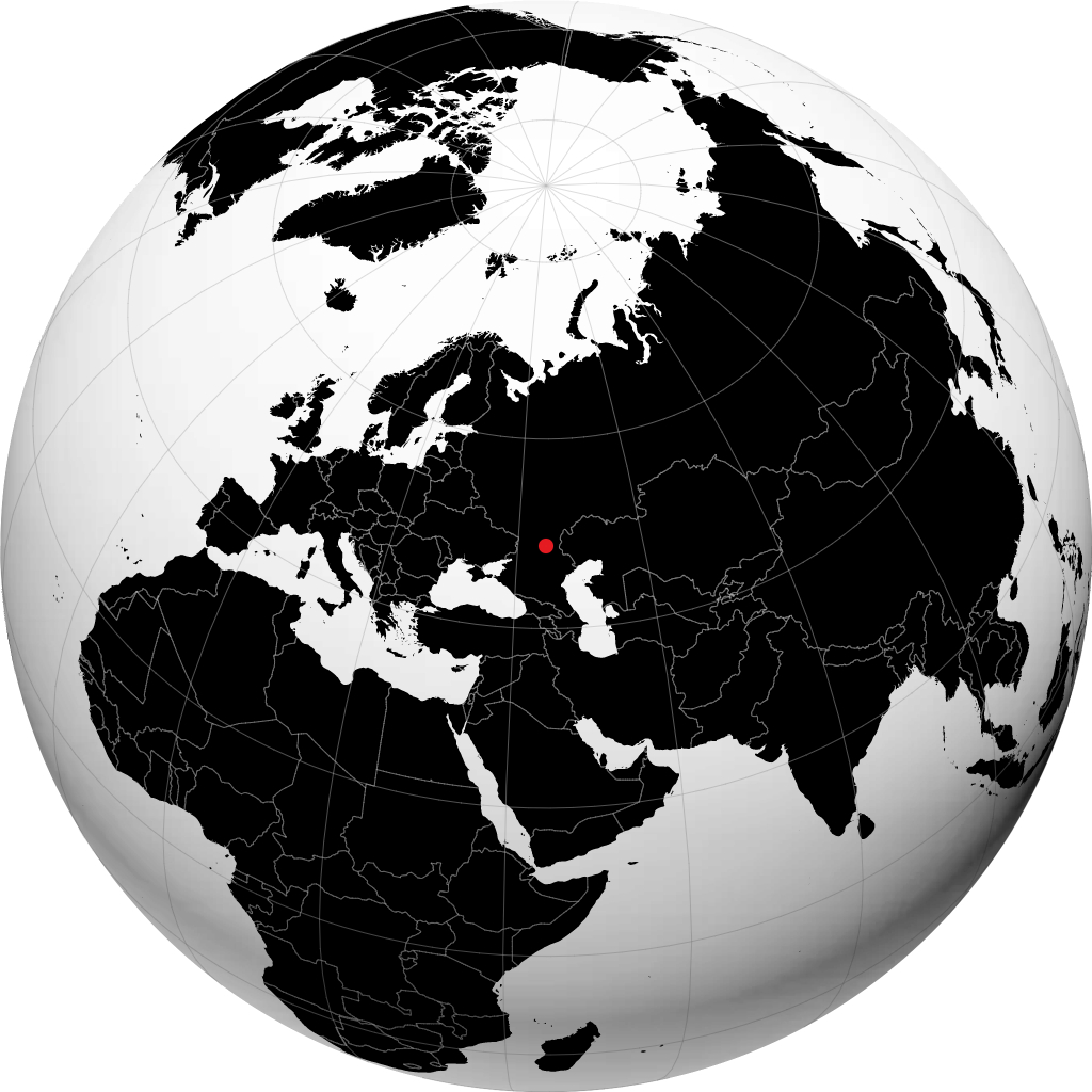 Volgograd di globe