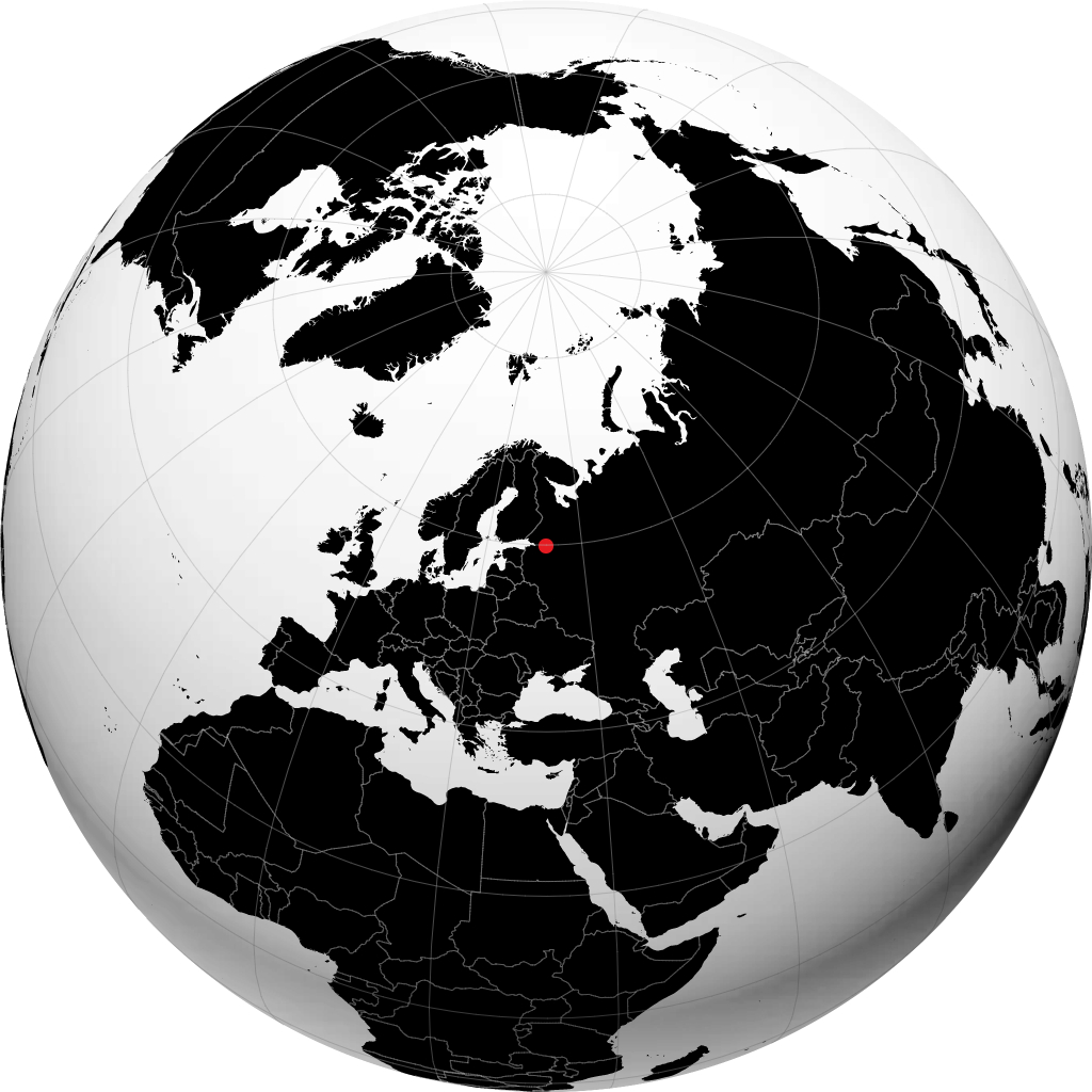 Volkhov di globe