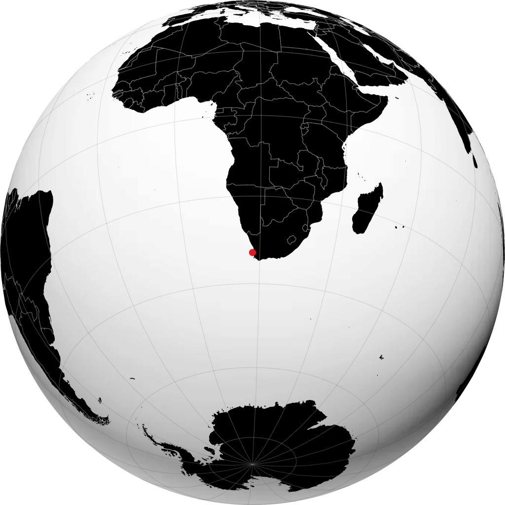 Vredenburg di globe