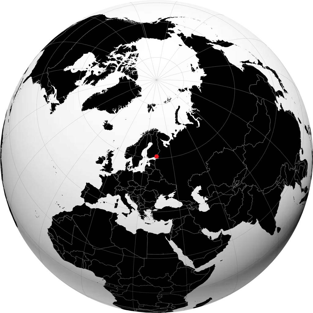 Vyborg di globe