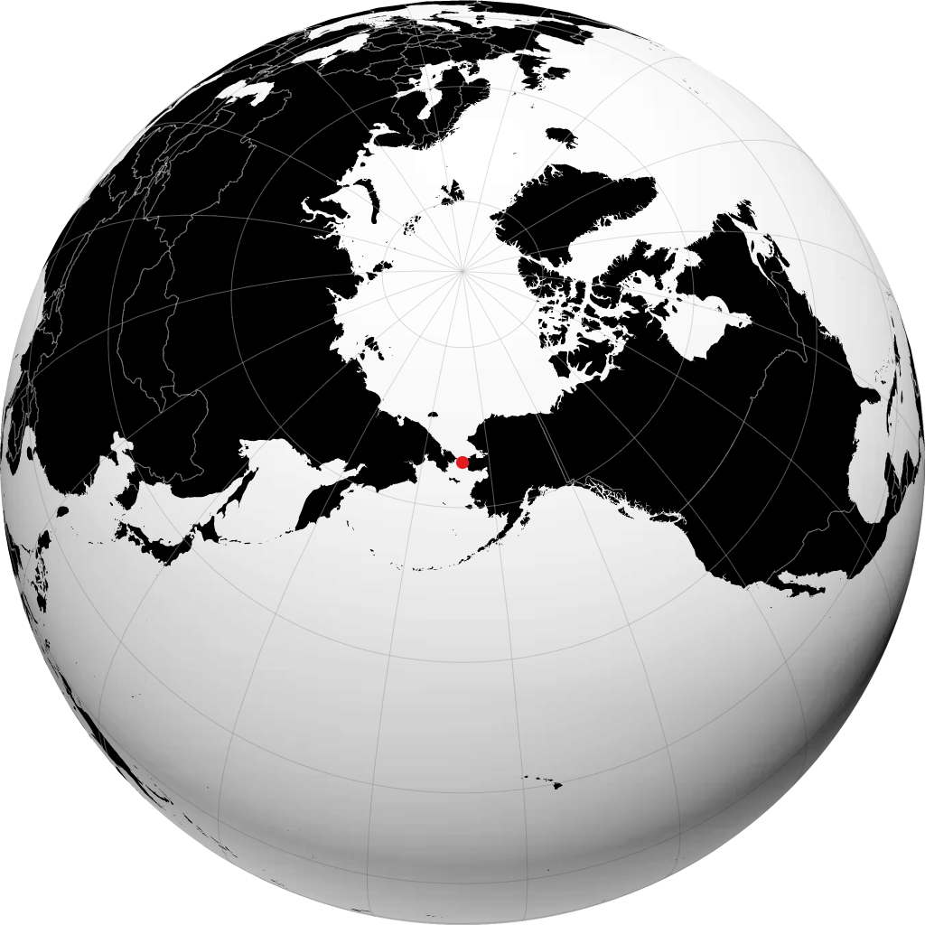 Wales di globe