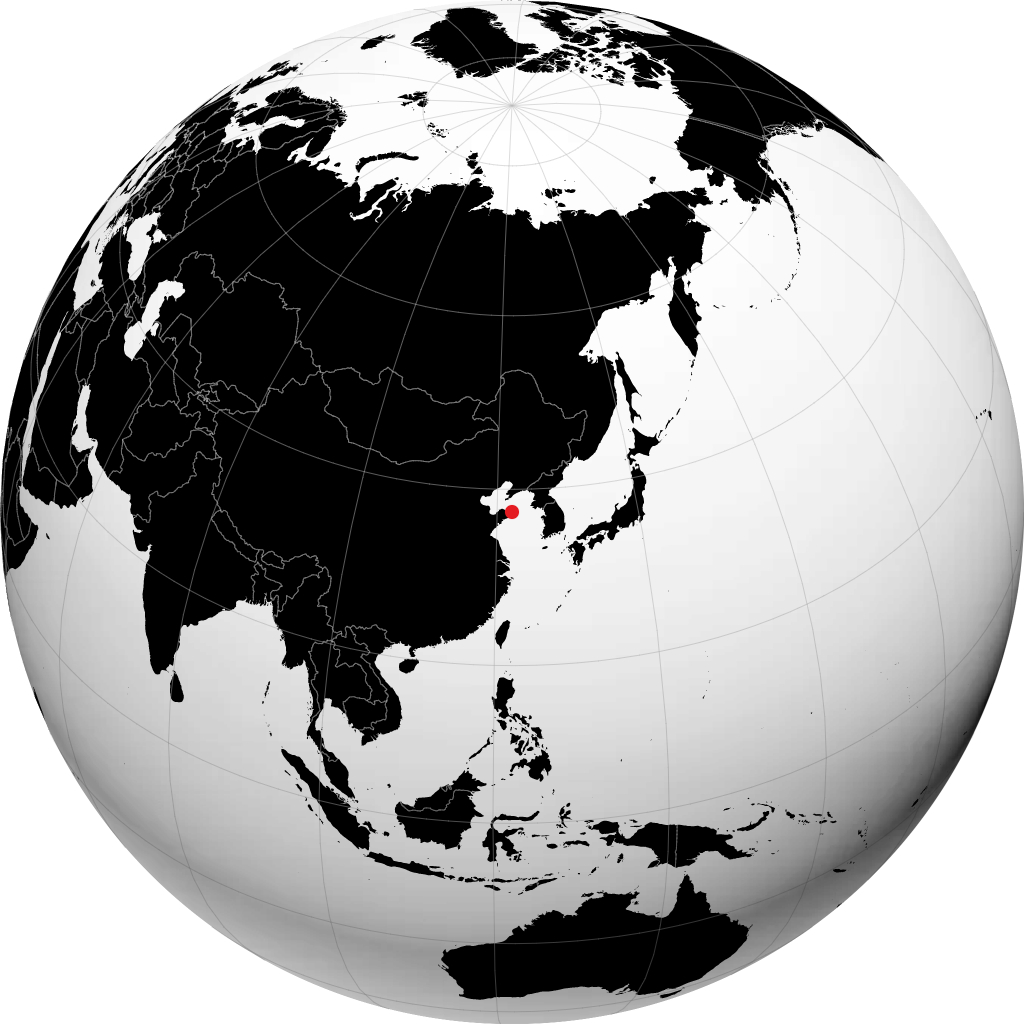 Weihai di globe