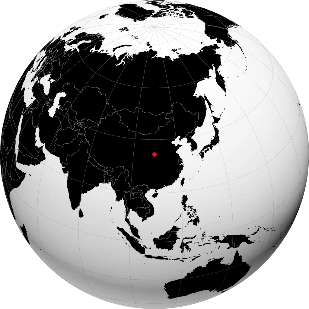 Weinan di globe