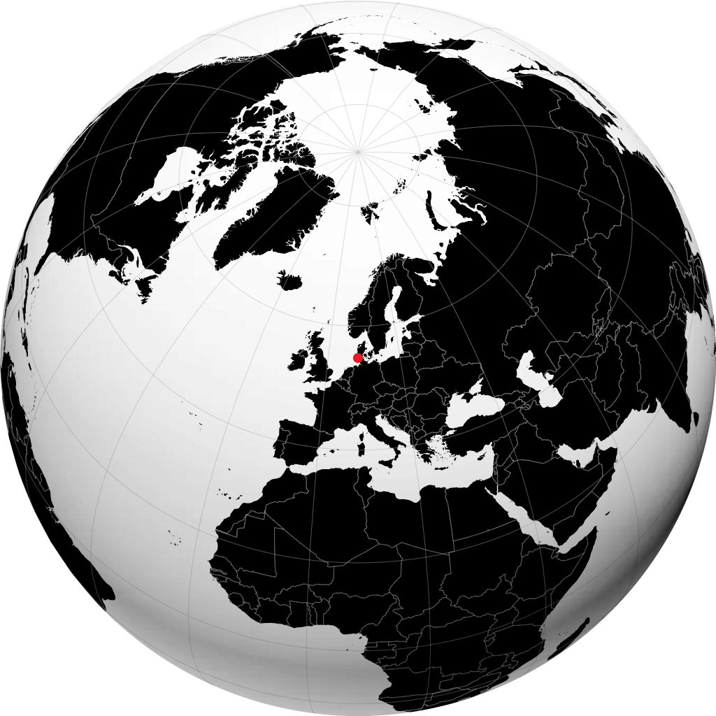 Westerland di globe