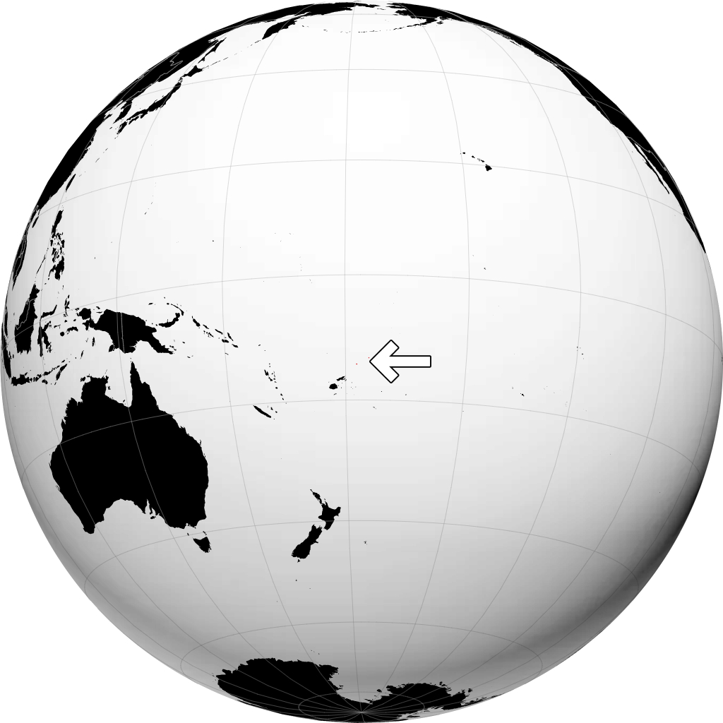 Wallis dan Futuna di globe