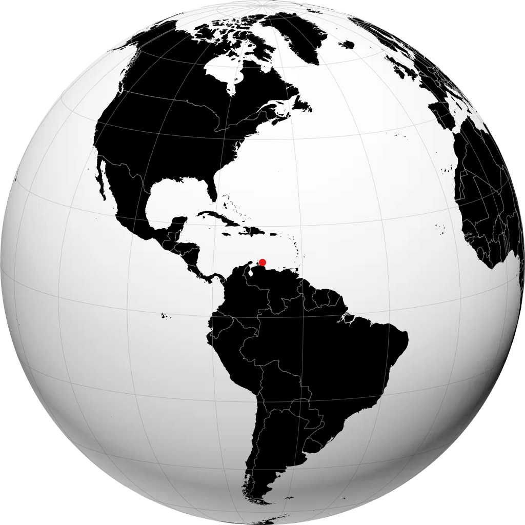 Willemstad di globe