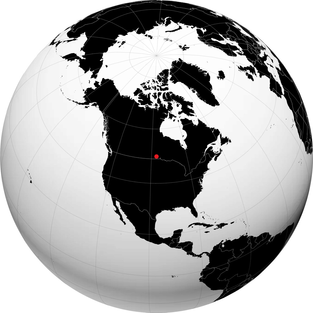 Winnipeg di globe
